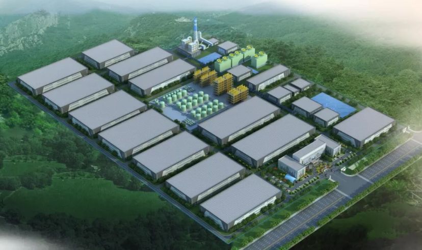 泰和新材高分子新材料产业园开建